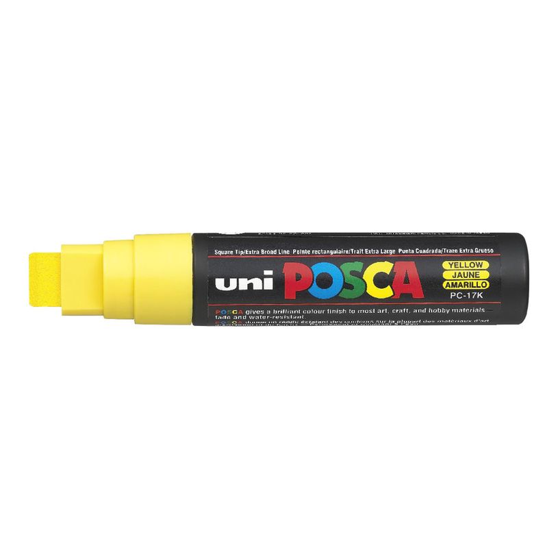 4902778364178-Posca - Marqueur peinture pointe extra large - jaune-P_79138600_1-0