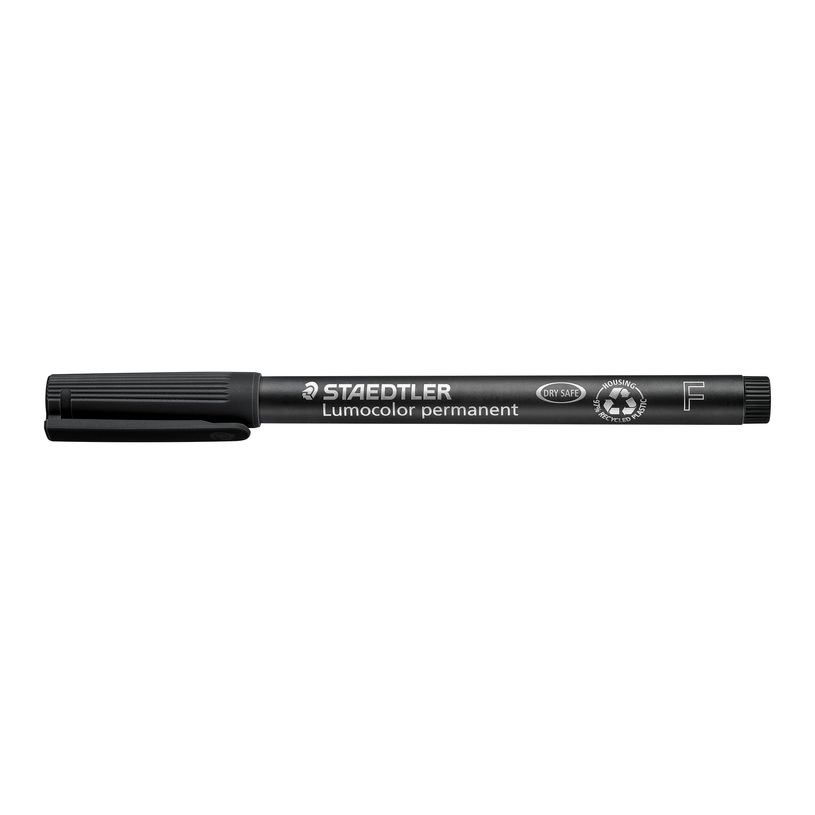 4007817304563-STAEDTLER LUMOCOLOR 318 - Marqueur permanent - pointe fine - noir-P_79138847_1-0