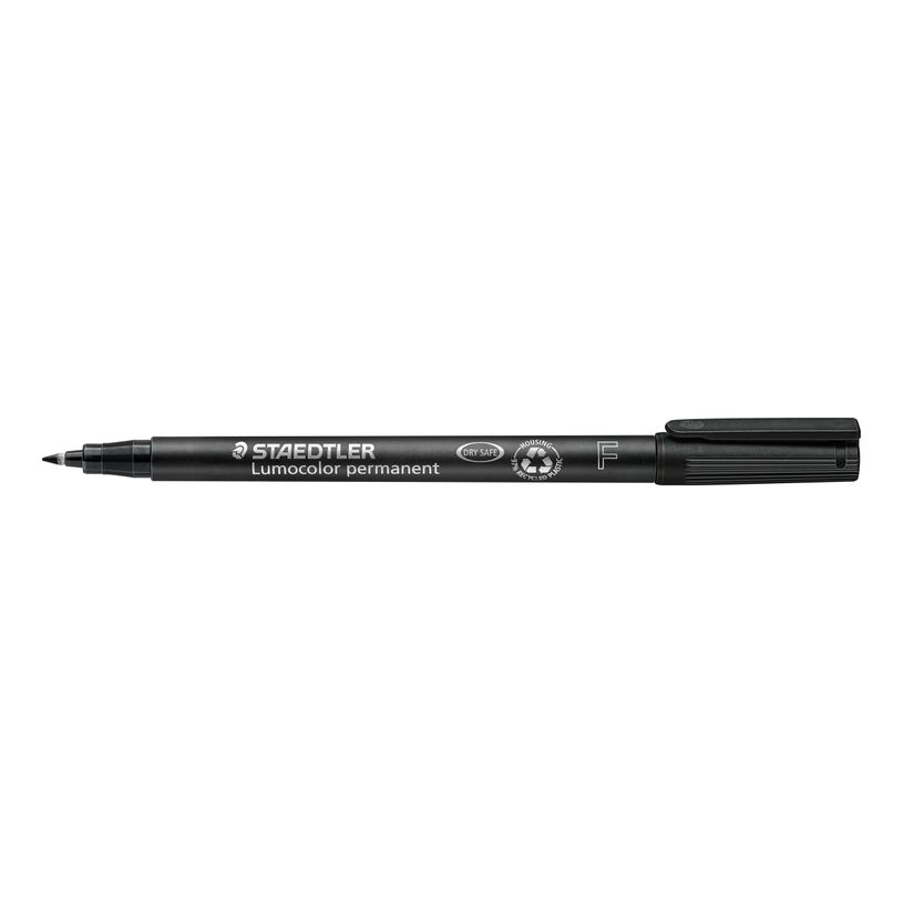 4007817304563-STAEDTLER LUMOCOLOR 318 - Marqueur permanent - pointe fine - noir-P_79138847_2-1