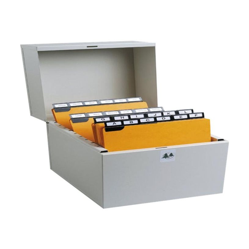 3364220547262-Exacompta Metalib - Boîte à fiches - A4, 210 x 270 mm - pour 500 feuilles - paysage-P_79138950_1-0