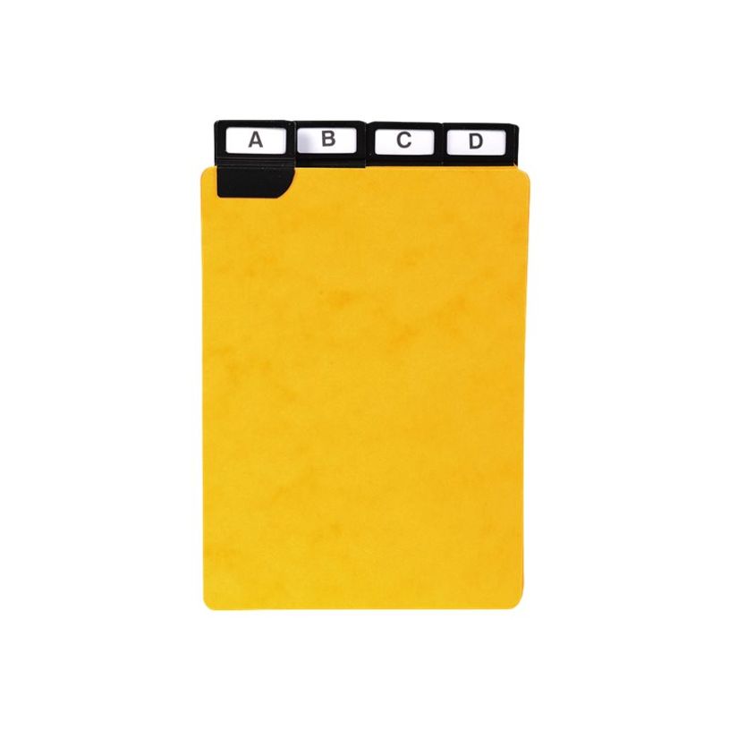 3364220137425-Lot de 24 guides alphabétiques 150×105 mm – Cartes à onglets métalliques noir-P_79138953_4-3