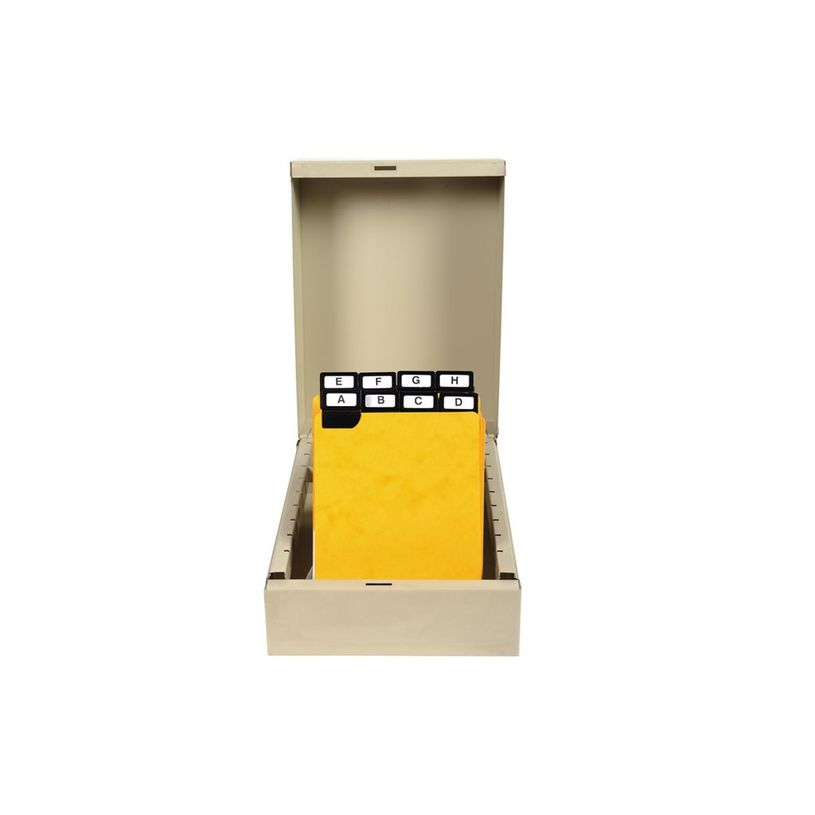 3364220137425-Lot de 24 guides alphabétiques 150×105 mm – Cartes à onglets métalliques noir-P_79138953_7-6