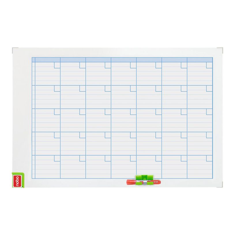 3147330087626-Nobo Performance - Planning mensuel magnétique - effaçable à sec - 90 x 60 cm-P_79139743_4-1