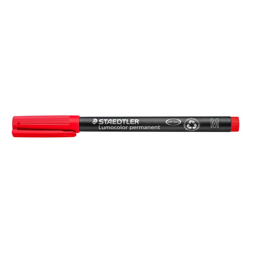 4007817310564-STAEDTLER LUMOCOLOR 317 - Marqueur permanent - pointe moyenne - rouge-P_79139815_1-0