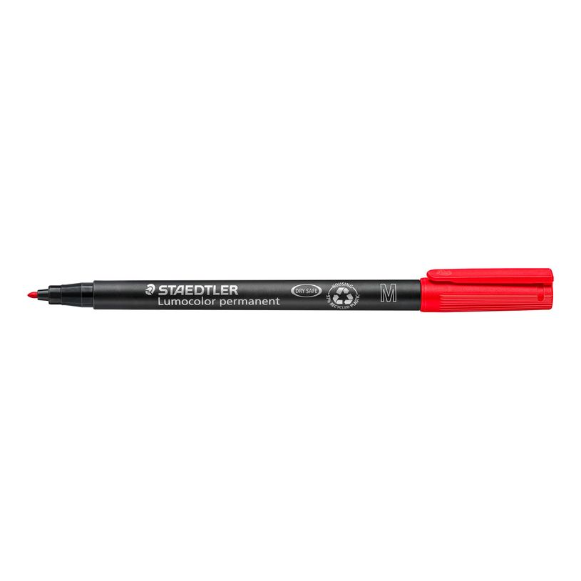 4007817310564-STAEDTLER LUMOCOLOR 317 - Marqueur permanent - pointe moyenne - rouge-P_79139815_2-1