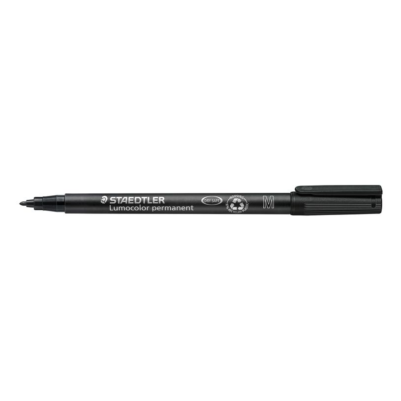 4007817310748-STAEDTLER LUMOCOLOR 317 - Marqueur permanent - pointe moyenne - noir-P_79139817_2-1