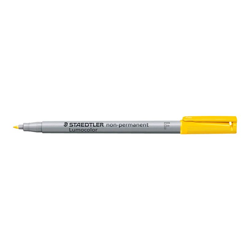 4007817331934-STAEDTLER Lumocolor 316 - Feutre effaçable - jaune - 0.6 mm-P_79140320_1-0