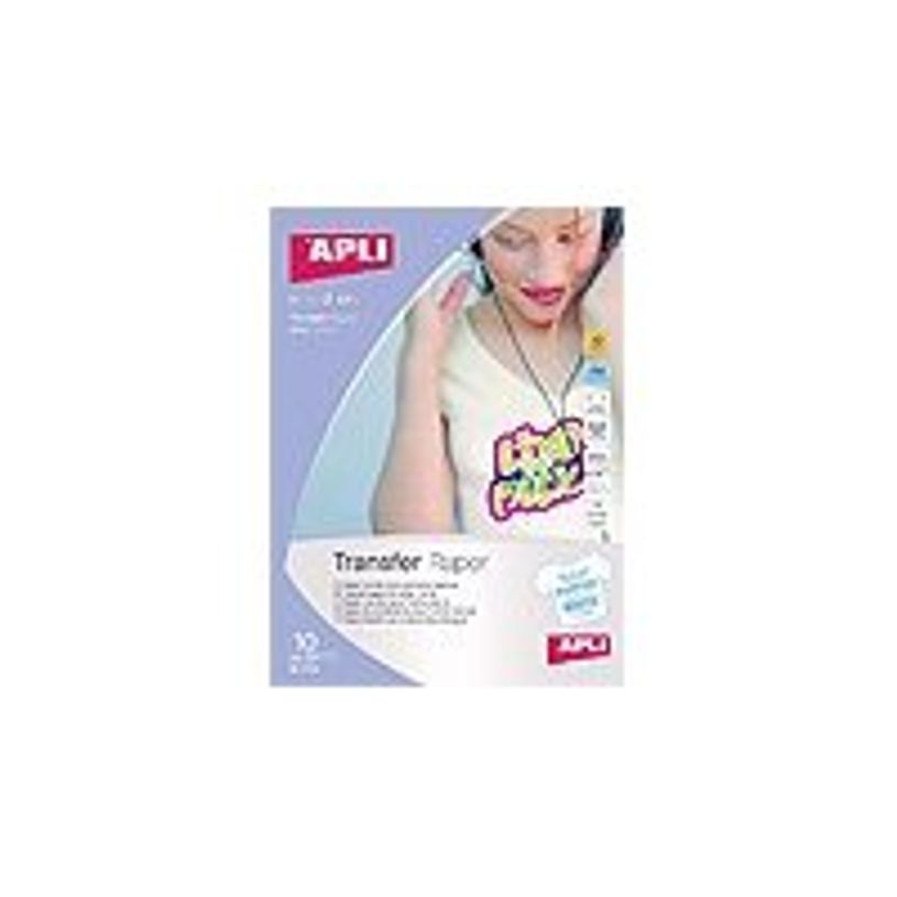 8410782102472-Apli - Papier transfert sur textiles foncés 5 feuilles A4 - Réf. 10247-P_79140465_1-2