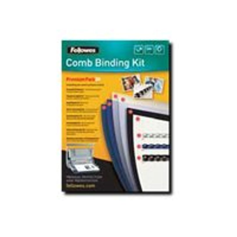 043859514731-Fellowes - kit de démarrage de reliure A4 (21 x 29,7 cm) - pour 20 dossiers avec anneaux plastique 6mm (x5), 8mm (x10), 12-P_79140707_2-1