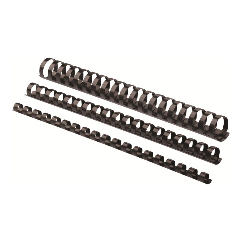 0400791407178-Fellowes - 100 anneaux de reliure en plastique - 10 mm - jusqu'à 55 feuilles - noir-P_79140717_1-0