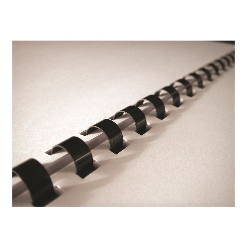 0400791407178-Fellowes - 100 anneaux de reliure en plastique - 10 mm - jusqu'à 55 feuilles - noir-P_79140717_4-3