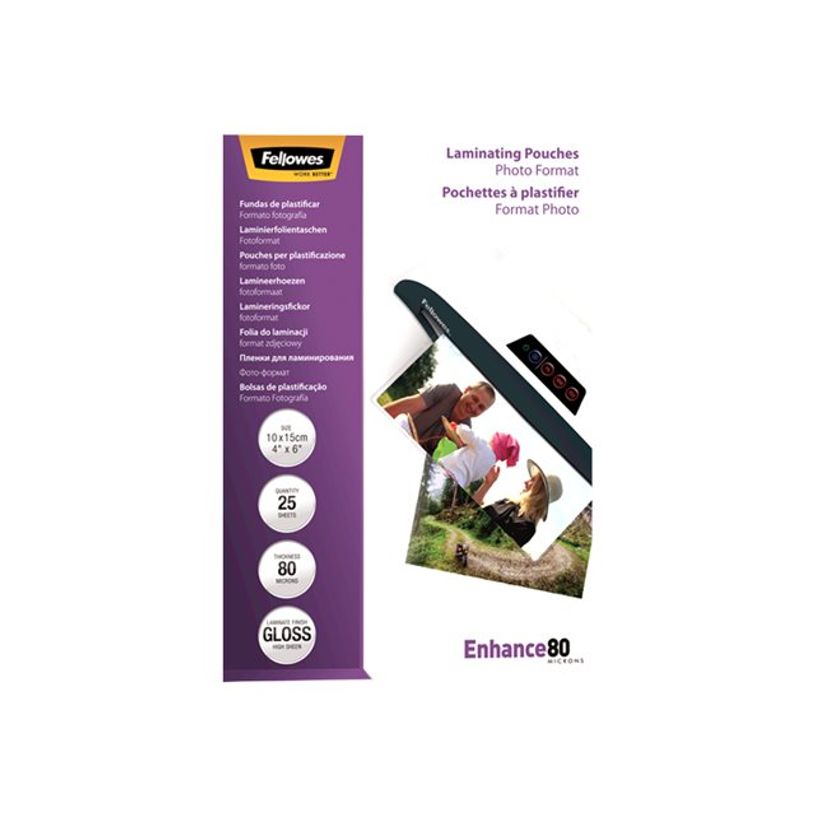077511544064-Fellowes Enhance - Brillante - paquete de 25 - 108 x 159 mm bolsas para laminación-P_79140739_13-8