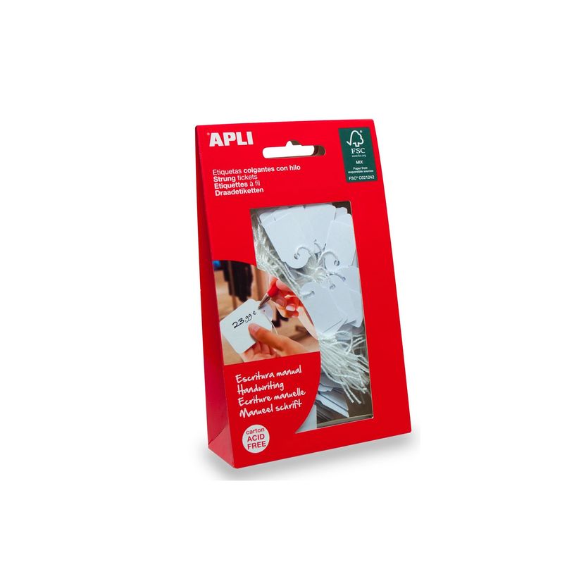 8410782070139-APLI kids - 100 Etiquettes - 36 x 53 mm - blanc -P_79141371_2-1