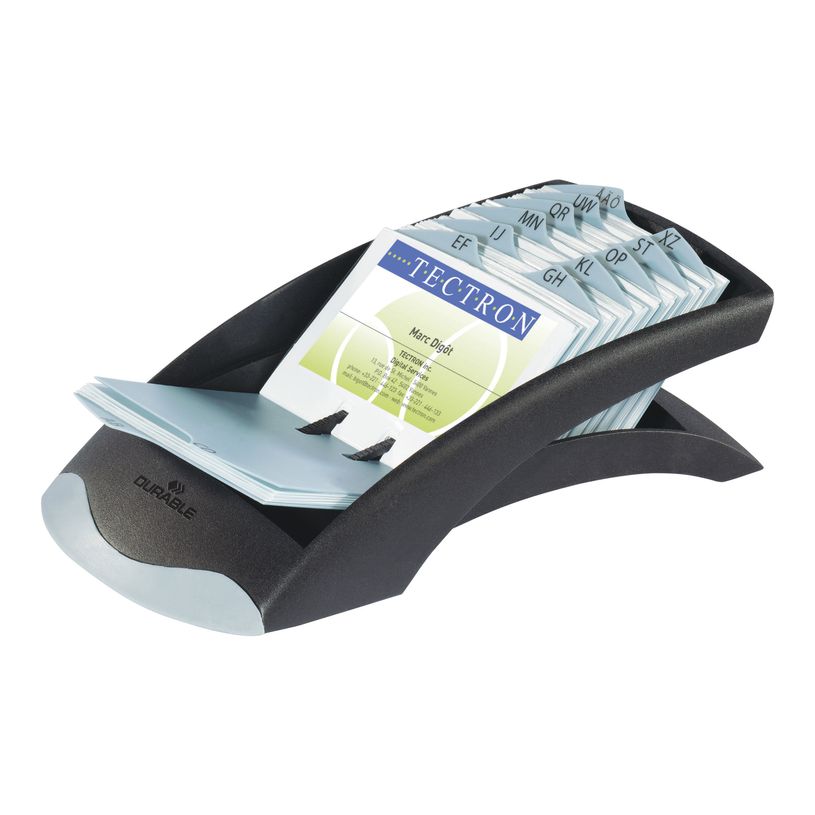 4005546206523-Durable Visifix Desk Vegas - Fichier de cartes de visite avec répertoire alphabétique-P_79141373_1-0
