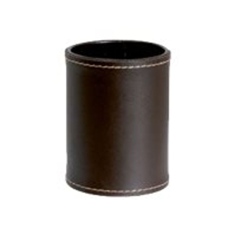 3173747178381-Carpentras Sign Elyane - Pot à crayons rond en cuir - brun-P_79141755_1-0