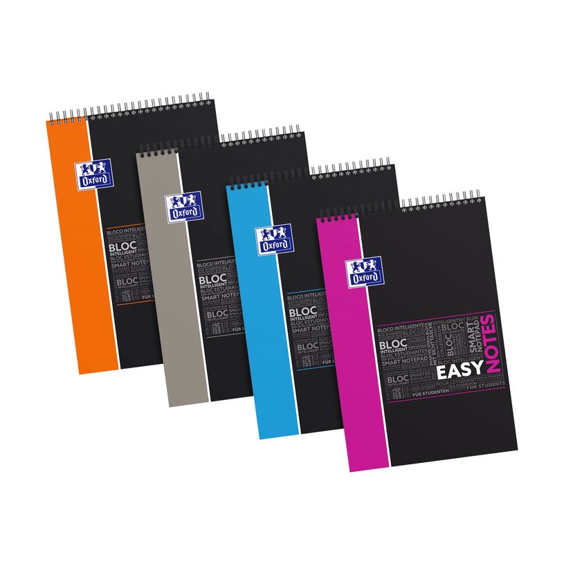 3020120056609-Oxford Etudiants Easynotes - Bloc notes A4+ (24 x 29,7 cm) - 160 pages - grands carreaux (Seyes) - disponib-P_79141865_1-0