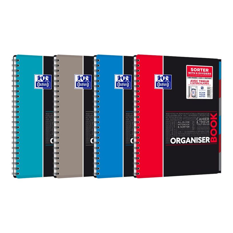 3020120056616-Oxford Etudiants - Cahier trieur Organiserbook A4+ (24 x 29,7 cm) - 160 pages - petits carreaux (5x5 mm) - disponib-P_79141869_1-0
