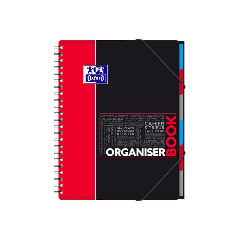3020120056616-Oxford Etudiants - Cahier trieur Organiserbook A4+ (24 x 29,7 cm) - 160 pages - petits carreaux (5x5 mm) - disponib-P_79141869_3-2