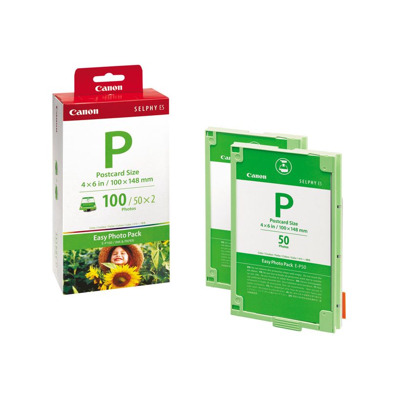 4960999357003-Canon SELPHY E-P100 - Pack Photo - original - Ruban d'impression + Papier-P_79142169_1-0