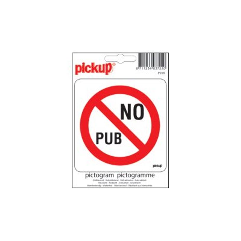 0400791422317-Pickup - Pictogramme - No pub - 100 x 100 mm-P_79142231_1-0