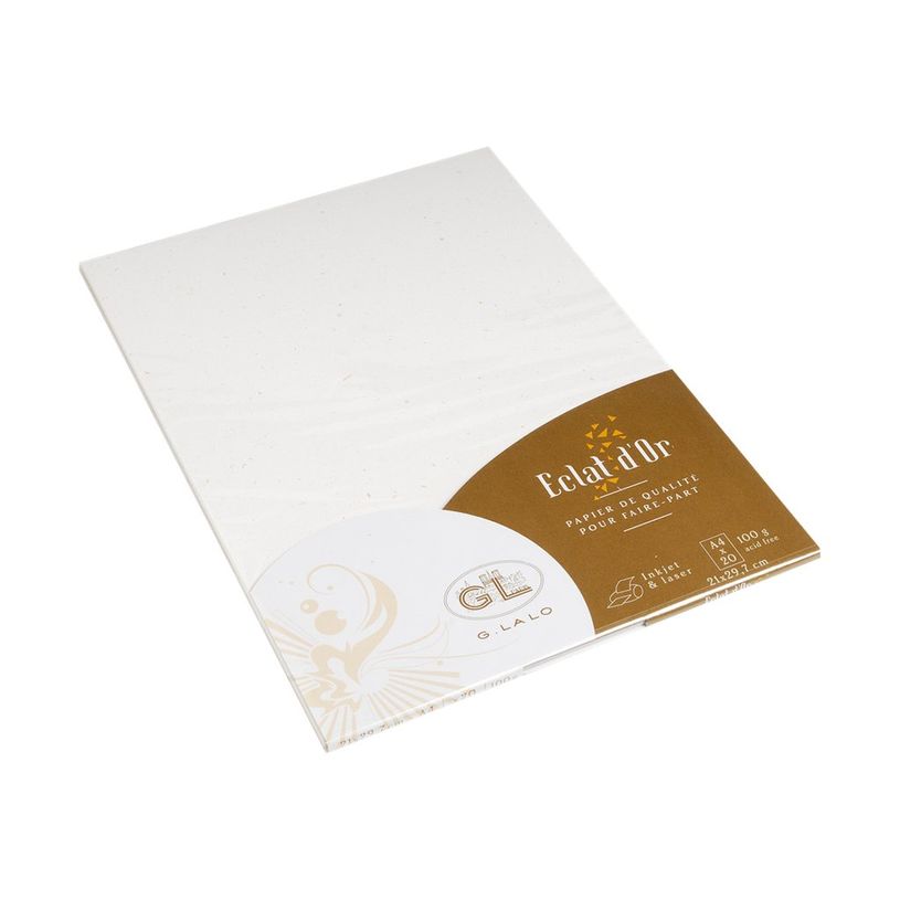 3140290437005-G.LALO Eclat d'or - papier uni - 20 feuille(s) - A4 - 100 g/m²-P_79142450_1-0