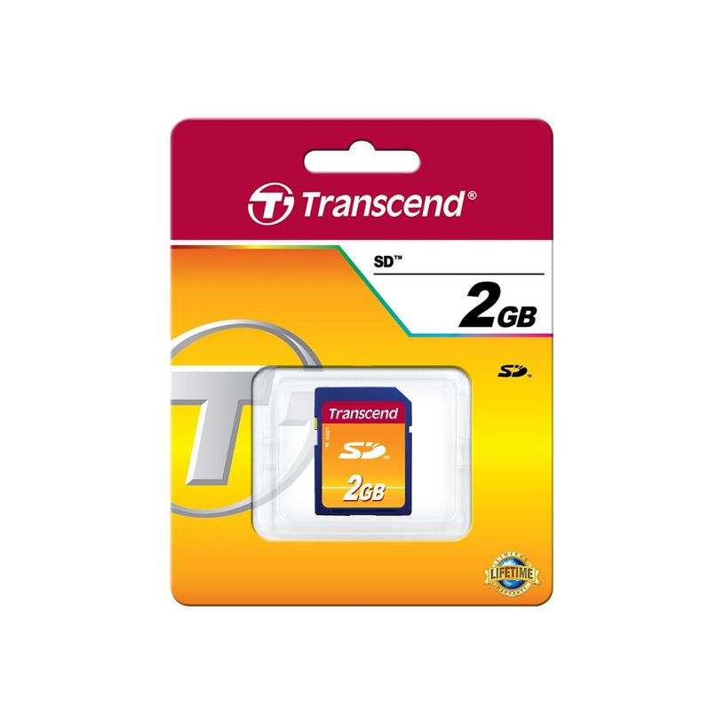 7605578014362-Transcend - carte mémoire flash - 2 Go - SD-P_79142467_2-1