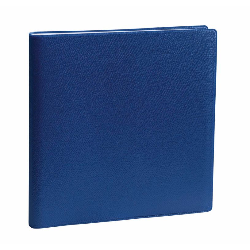 3371010481422-Quo Vadis - Agenda avec répertoire - Exécutif - Semainier Planning - Français - Impala - Bleu - 14 mois de décembre à janvier - 16x16 cm - Papier Clairefontaine blanc - Fabri--0