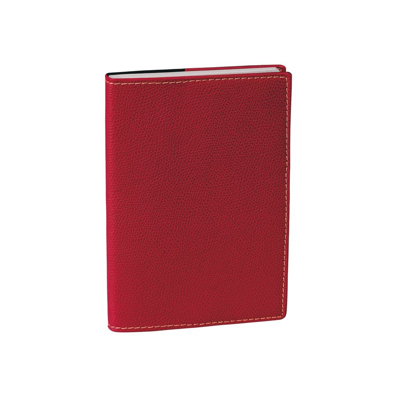 3371010121021-Quo Vadis - Agenda avec répertoire - Affaires - Semainier Planning - Français - Club - Rouge - 14 mois de décembre à janvier - 10x15 cm - Papier Clairefontaine b-P_79143072_3-5