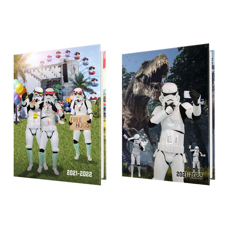 3108720615270-Agenda Stormtrooper Primaire - 1 jour par page - 12,5 x 17,5 cm - 2 décors au choix - Ober-P_79143635_1-0