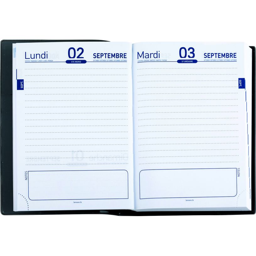 3108720615607-Agenda Boréal - 1 jour par page - 12,5 x 17,5 cm - disponible dans différentes couleurs --P_79143640_6-5