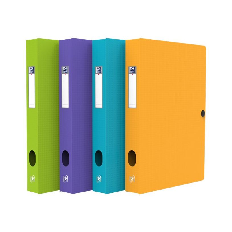 3045058207190-Oxford Memphis - Boîte de classement plastique - dos 40 mm - disponible dans différentes -P_79143928_8-4