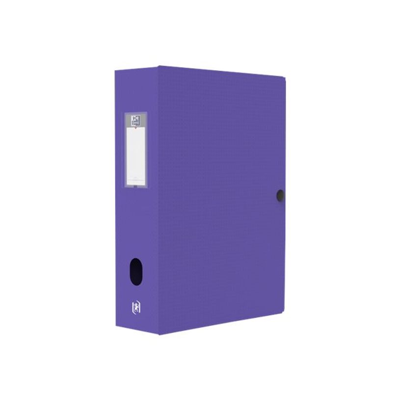 3045058207022-Oxford Memphis - Boîte de classement plastique - dos 80 mm - disponible dans différentes -P_79143932_2-1