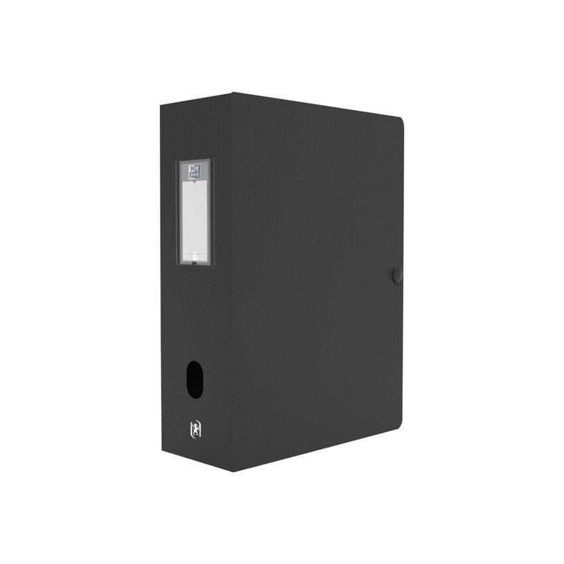 3045050030352-Oxford Memphis - Boîte de classement plastique - dos 100 mm - noir-P_79143934_2-1