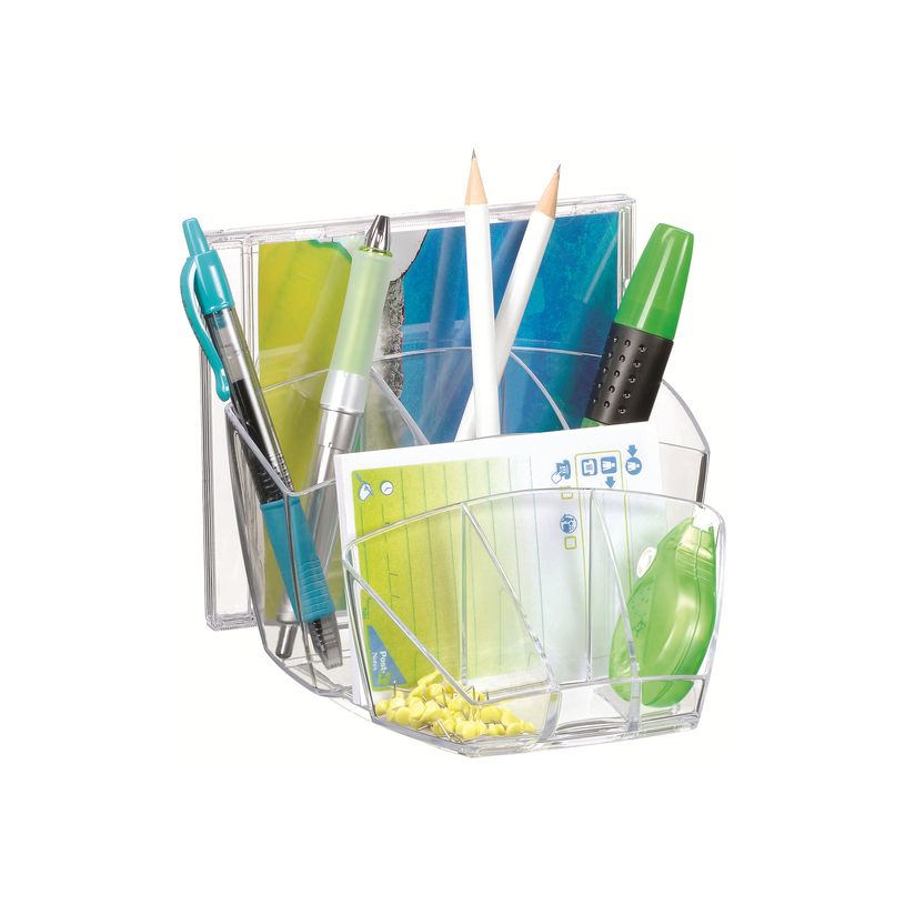 3462155801104-CEP Ice Black - Multipot à crayons 8 compartiments - cristal-P_79144053_1-0