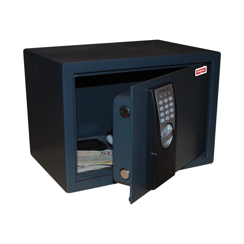 3760065623428-Reskal SE 2 - Coffre-fort 16,5L à code - acier noir-P_79144116_1-0