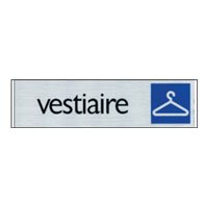 0400791442056-Pickup - Plaque de signalisation - 165 x 44 mm - vestiaire-P_79144205_1-0