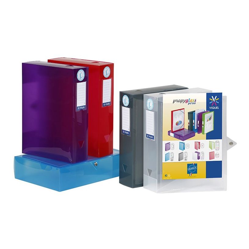 3135251431390-Viquel Propyglass - Boîte de classement personnalisable - dos 80 mm - disponible dans diff-P_79144260_2-1