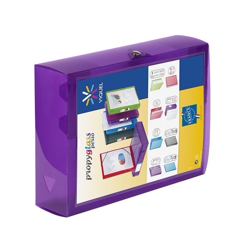 3135251431390-Viquel Propyglass - Boîte de classement personnalisable - dos 80 mm - disponible dans diff-P_79144260_5-4