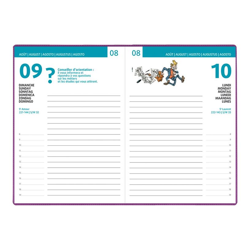 3660942015752-Agenda Campus - 1 jour par page - 12 x 17 cm - disponible dans différentes couleurs - Ex-P_79144283_13-14