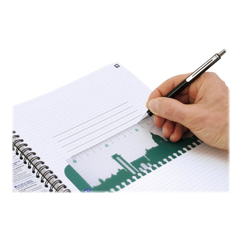 3020120029801-Oxford Office Smart - Cahier à spirale A4 (21x29,7 cm) - 180 pages - petits carreaux (5x5 -P_79144583_6-5