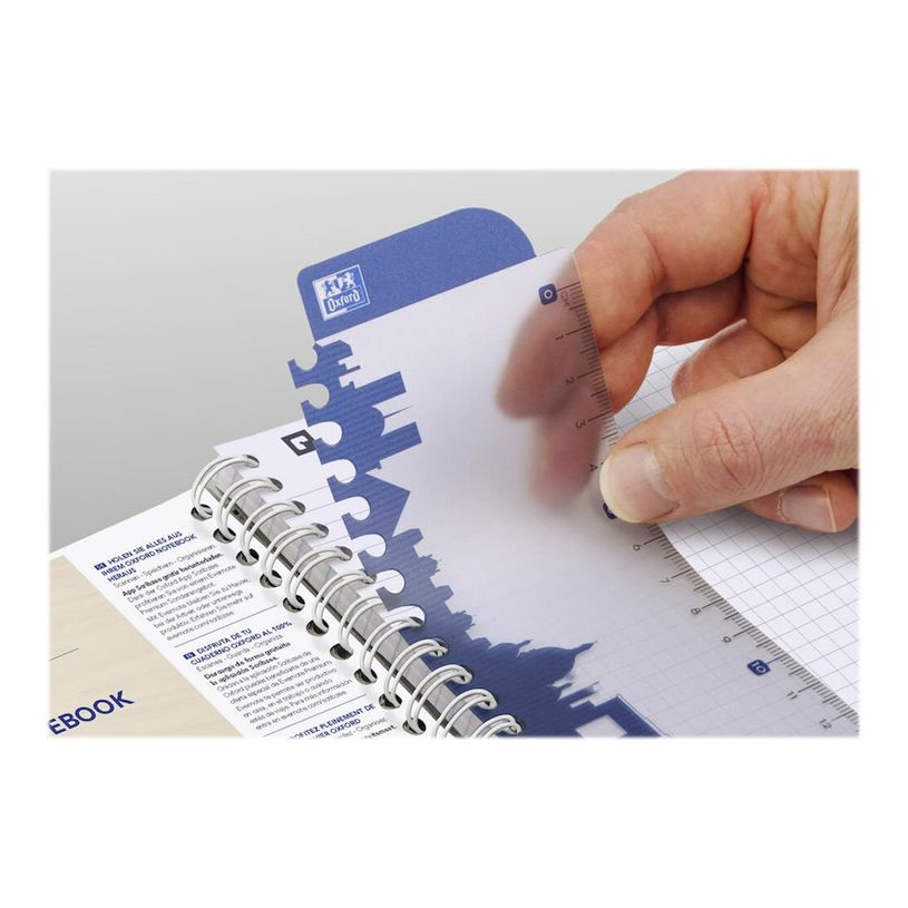 3020120029030-Oxford Office Beauty - Cahier à spirale A5 - 180 pages - petits carreaux (5x5 mm) - disponib-P_79144585_7-6