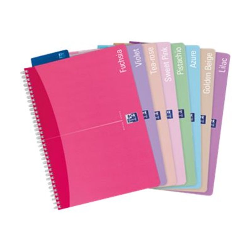 3020120029054-Oxford Office Beauty - Cahier à spirale A5 - 180 pages - ligné - disponible dans différ-P_79144586_11-8
