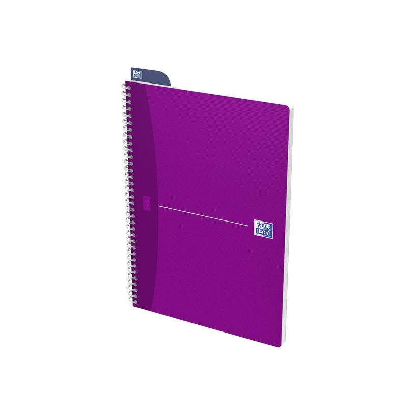 3020120029016-Oxford Office Beauty - Cahier à spirale A4 (21x29,7 cm) - 180 pages - grands carreaux (Seyes) - disponib-P_79144587_7-4