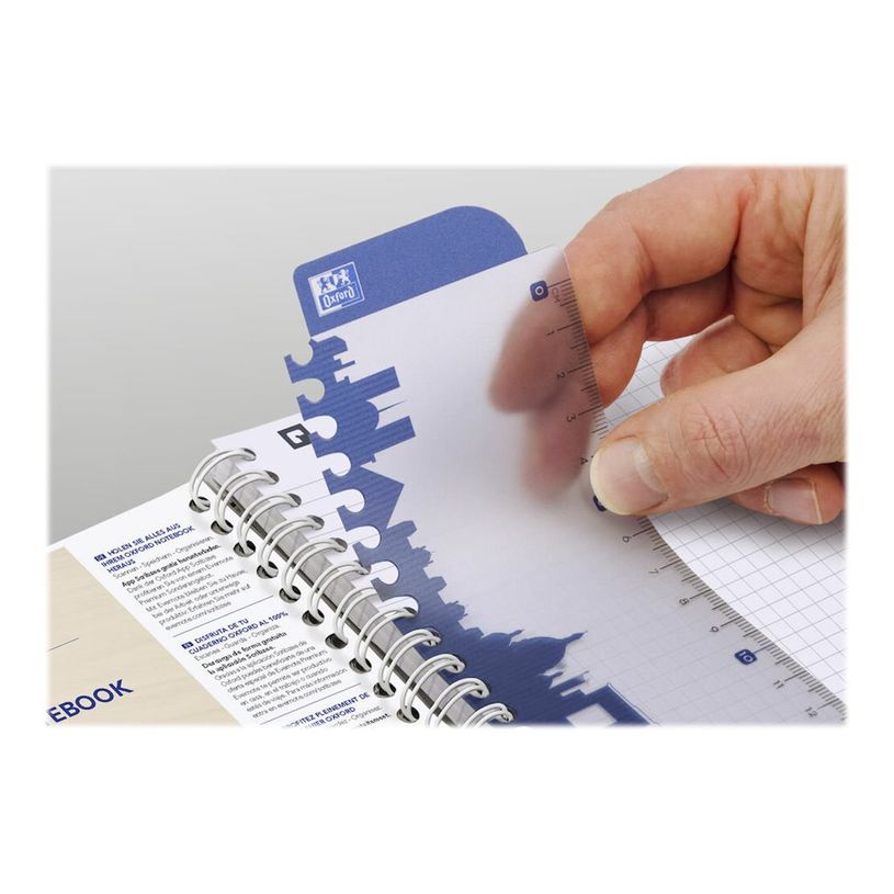 3020120029009-Oxford Office Beauty - Cahier à spirale A4 (21x29,7 cm) - 180 pages - petits carreaux (5x5 mm) - dispon-P_79144588_11-10