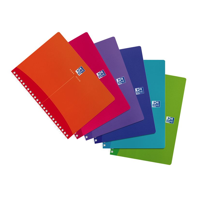 3020120029351-Oxford Office My Colours - Cahier polypro à spirale - A5 - 180 pages - ligné - disponible-P_79144595_2-0