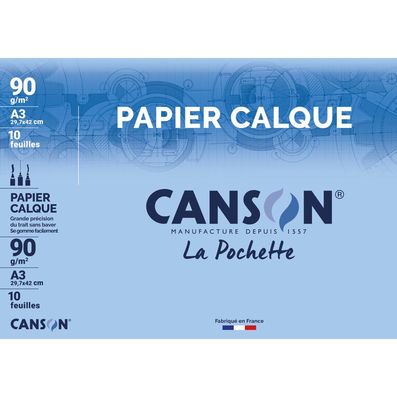 3148950171535-Canson - Pochette papier calque - 10 feuilles - A3 - 90 gr-P_79144741_1-0
