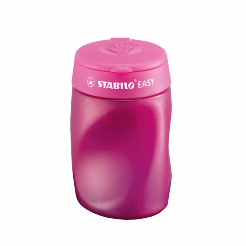 4006381415880-STABILO Easysharpener - Taille crayon - 3 trous - pour droitier - rose-P_79144826_4-0