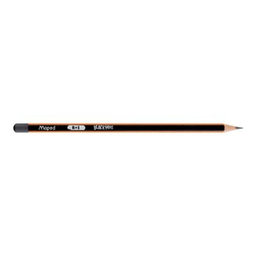 3154148500247-MAPED Black'Peps - Crayon à papier - B - 2,2 mm-P_79145006_1-0