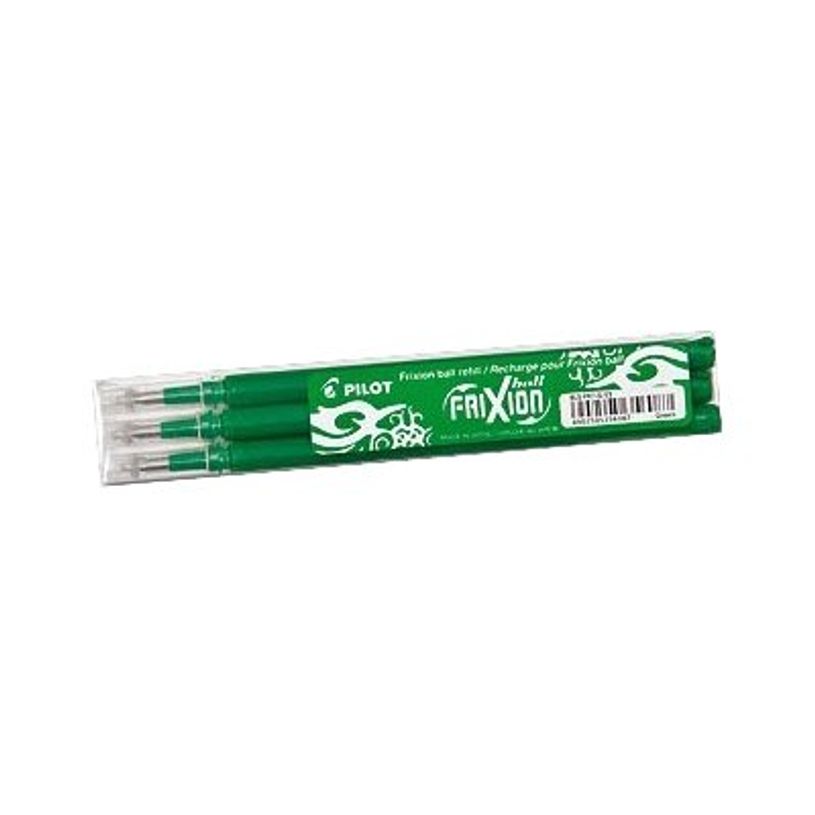3131910637776-Pilot FriXion Ball - Relleno - verde - 0.7 mm - fino (paquete de 3)-P_79145024_4-2