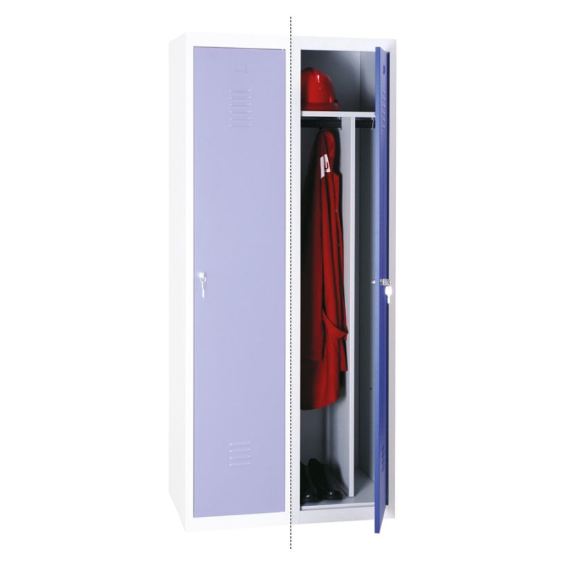 0000791450961-Vestiaire Industrie Salissante (à monter) - colonne suivante - H180 x L40 x P51,5 cm - gri-P_79145096_1-0